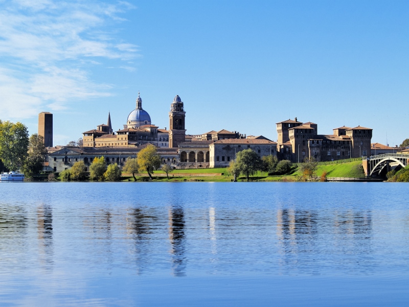 Mantua Cityscape, Lombardy, Italy